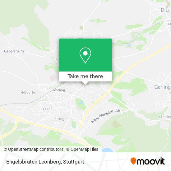 Engelsbraten Leonberg map