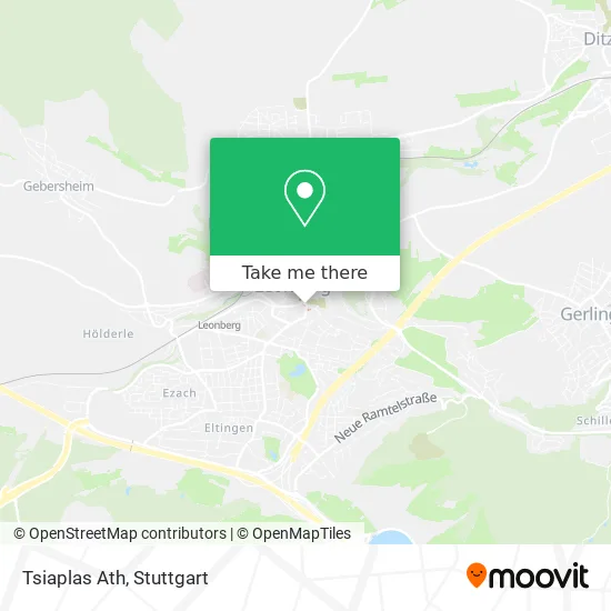 Карта Tsiaplas Ath