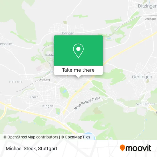 Карта Michael Steck