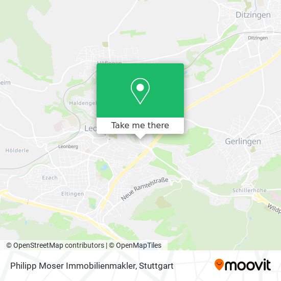 Philipp Moser Immobilienmakler map