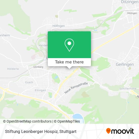 Stiftung Leonberger Hospiz map