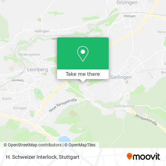 H. Schweizer Interlock map