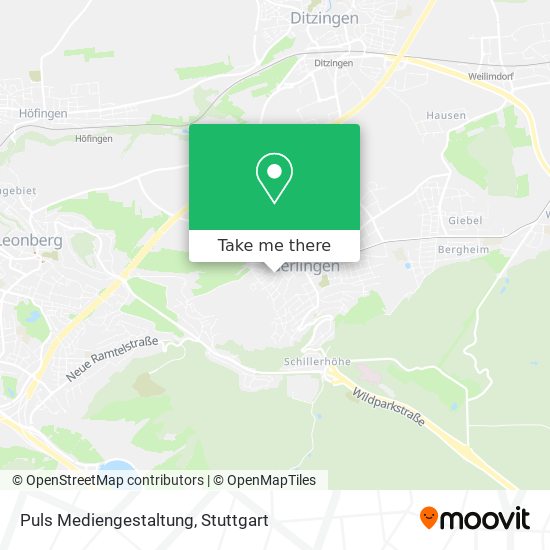 Puls Mediengestaltung map
