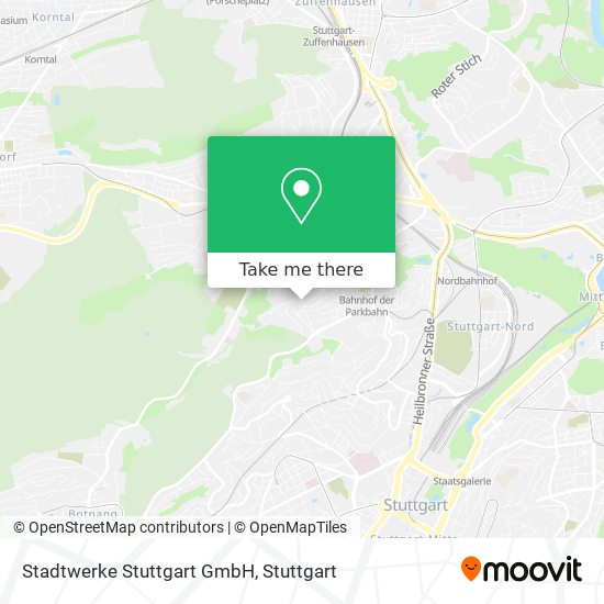 Stadtwerke Stuttgart GmbH map