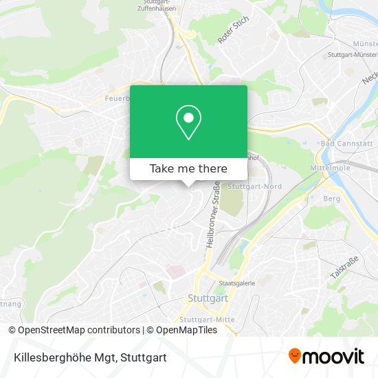 Killesberghöhe Mgt map