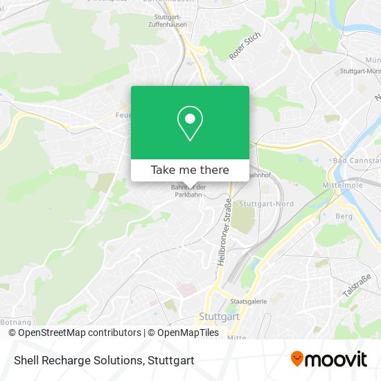 Shell Recharge Solutions map