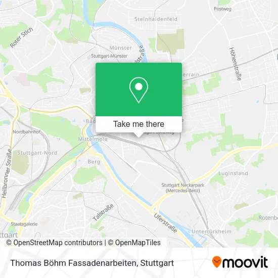 Карта Thomas Böhm Fassadenarbeiten