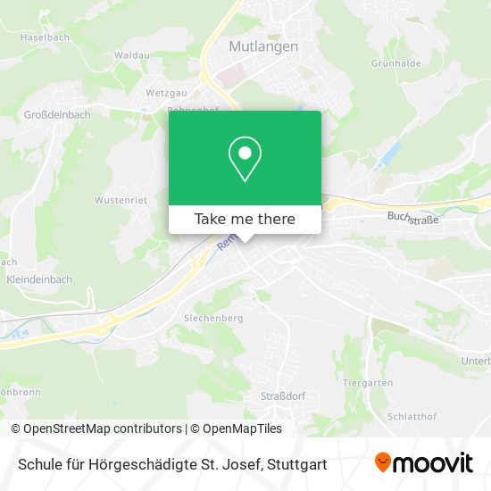 Schule für Hörgeschädigte St. Josef map