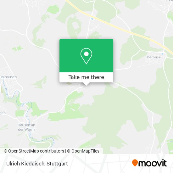 Ulrich Kiedaisch map