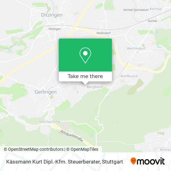 Kässmann Kurt Dipl.-Kfm. Steuerberater map
