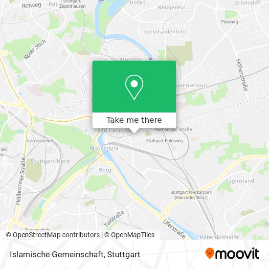Islamische Gemeinschaft map