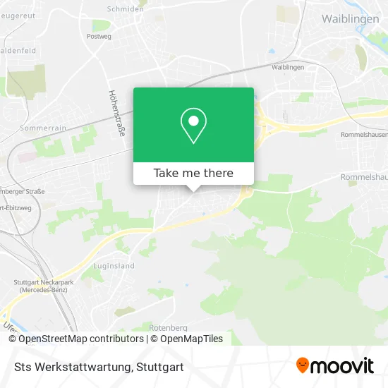 Карта Sts Werkstattwartung