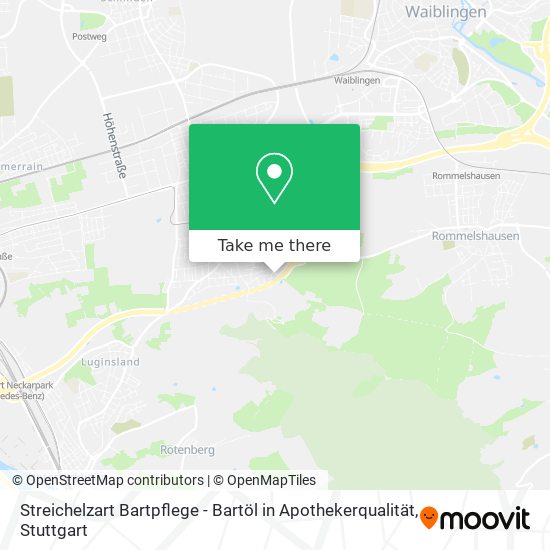 Streichelzart Bartpflege - Bartöl in Apothekerqualität map