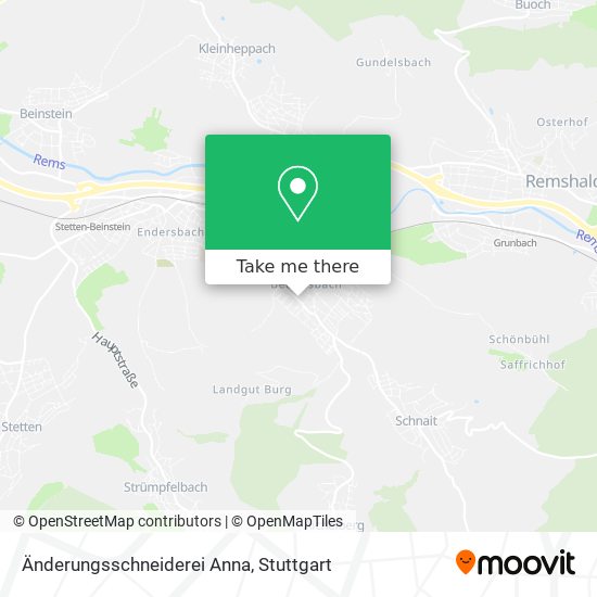 Änderungsschneiderei Anna map