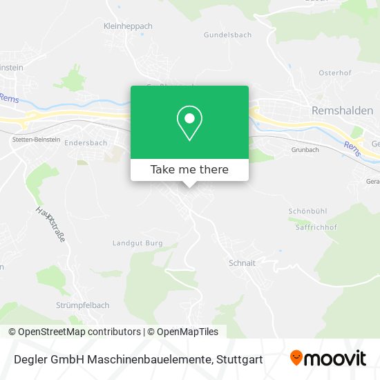 Карта Degler GmbH Maschinenbauelemente