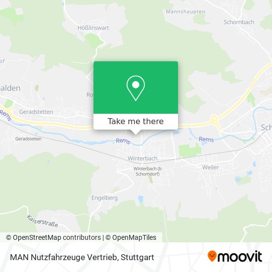 MAN Nutzfahrzeuge Vertrieb map