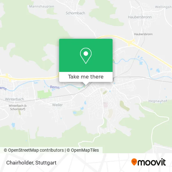 Карта Chairholder