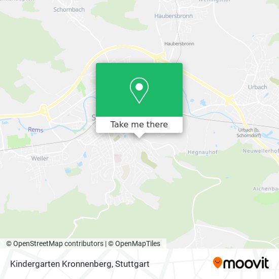 Kindergarten Kronnenberg map