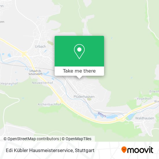 Edi Kübler Hausmeisterservice map
