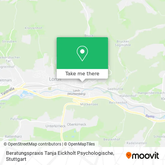 Карта Beratungspraxis Tanja Eickholt Psychologische