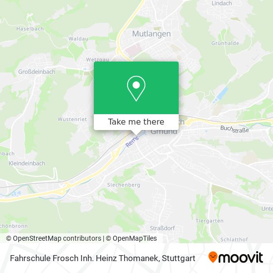 Fahrschule Frosch Inh. Heinz Thomanek map