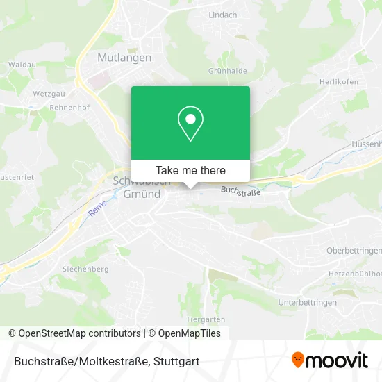Карта Buchstraße/Moltkestraße