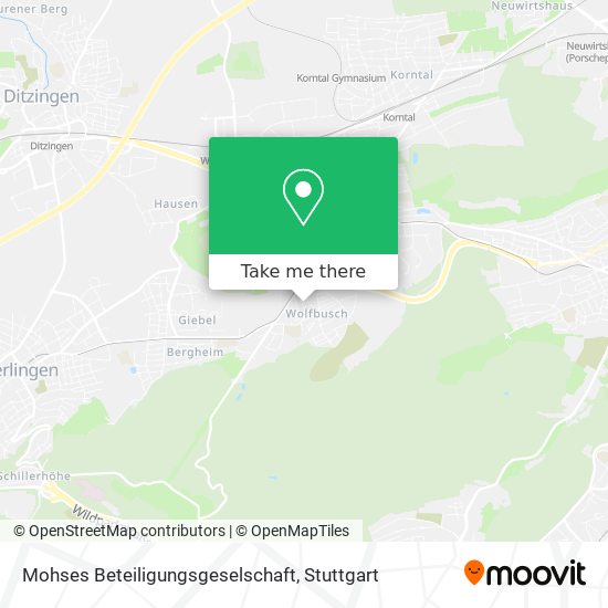 Mohses Beteiligungsgeselschaft map