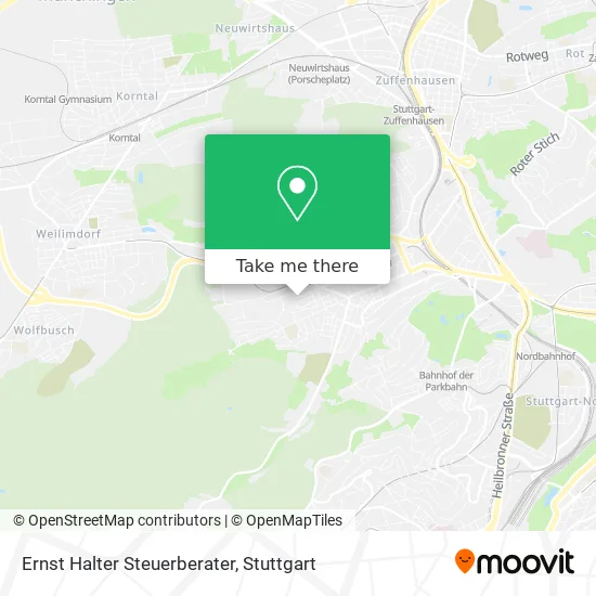 Карта Ernst Halter Steuerberater