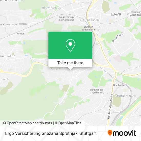 Карта Ergo Versicherung Snezana Spretnjak