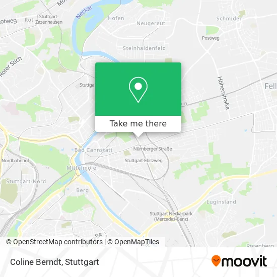 Карта Coline Berndt