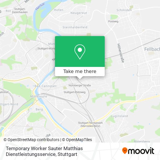 Temporary Worker Sauter Matthias Dienstleistungsservice map
