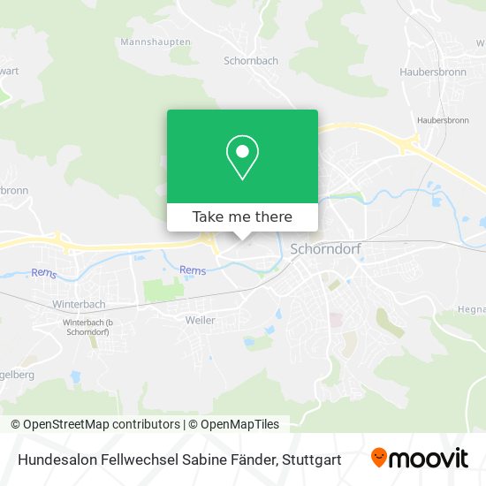 Hundesalon Fellwechsel Sabine Fänder map