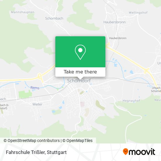 Fahrschule Trißler map