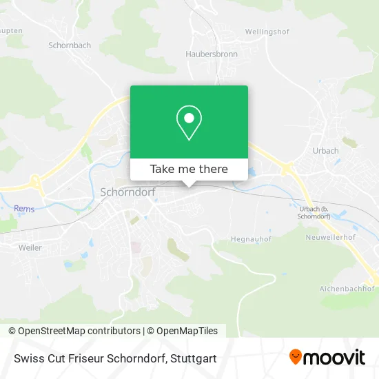 Карта Swiss Cut Friseur Schorndorf