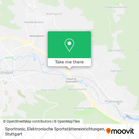Sportronic, Elektronische Sportstätteneinrichtungen map
