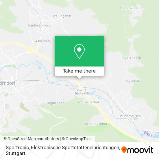 Карта Sportronic, Elektronische Sportstätteneinrichtungen