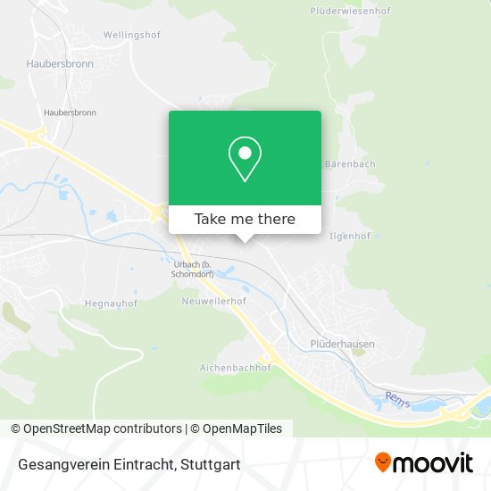 Gesangverein Eintracht map