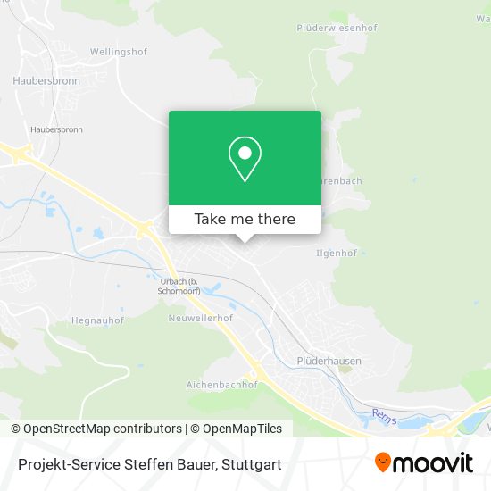Projekt-Service Steffen Bauer map