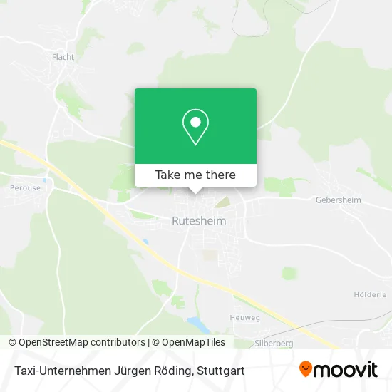 Карта Taxi-Unternehmen Jürgen Röding