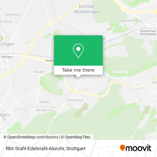 Карта Rbh Stahl-Edelstahl-Alurohr