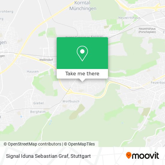 Signal Iduna Sebastian Graf map