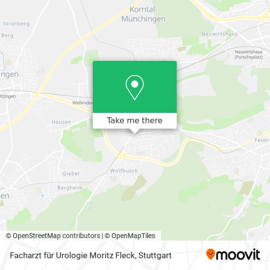 Facharzt für Urologie Moritz Fleck map