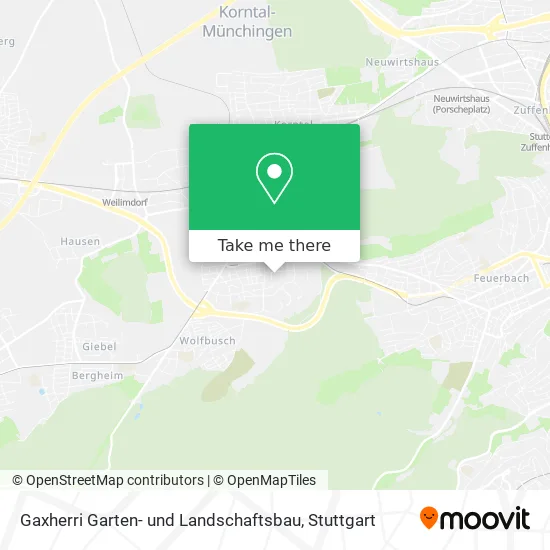 Карта Gaxherri Garten- und Landschaftsbau