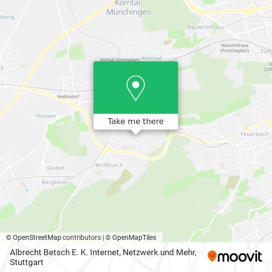 Albrecht Betsch E. K. Internet, Netzwerk und Mehr map
