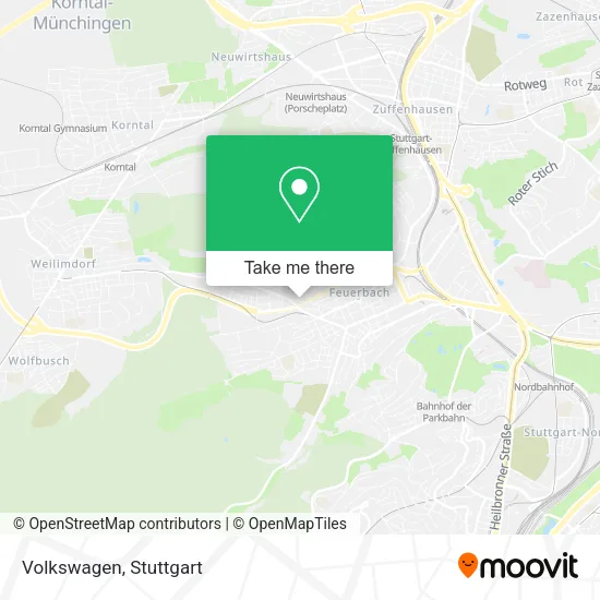 Карта Volkswagen