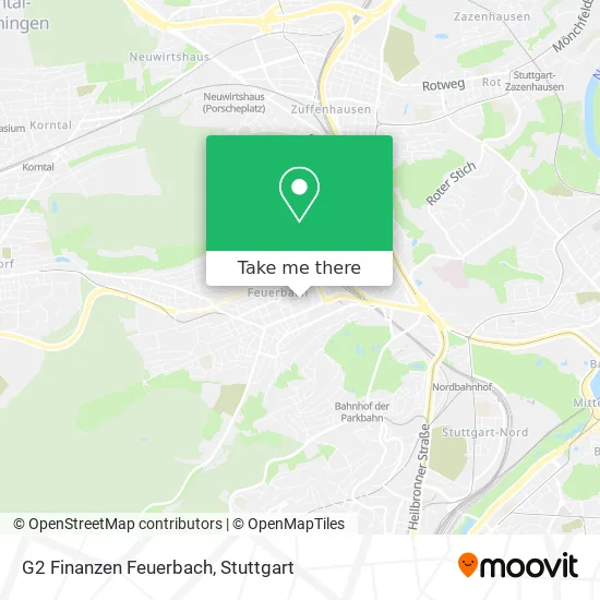 Карта G2 Finanzen Feuerbach