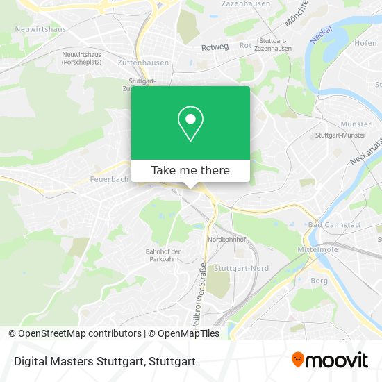 Digital Masters Stuttgart map