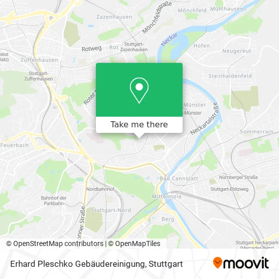 Карта Erhard Pleschko Gebäudereinigung