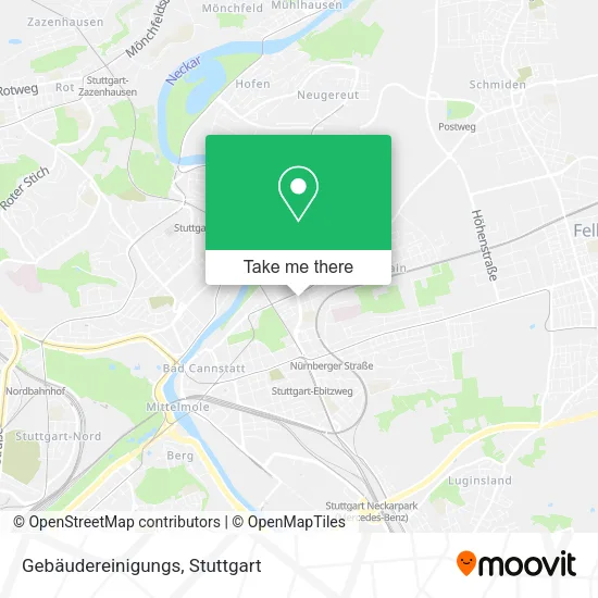 Карта Gebäudereinigungs