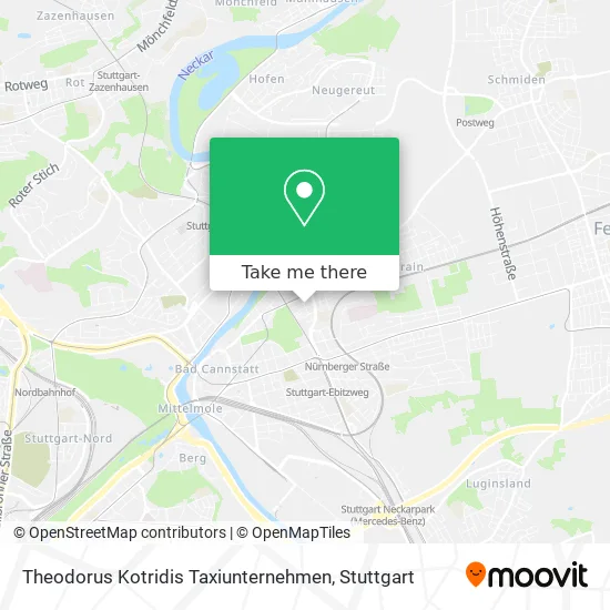 Theodorus Kotridis Taxiunternehmen map